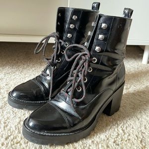 Marc Fisher Wanya Lace Up Boots